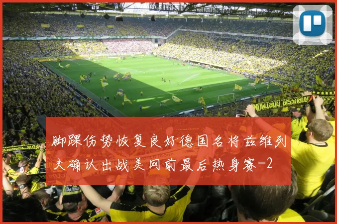 脚踝伤势恢复良好德国名将兹维列夫确认出战美网前最后热身赛